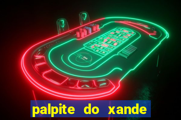 palpite do xande para hoje