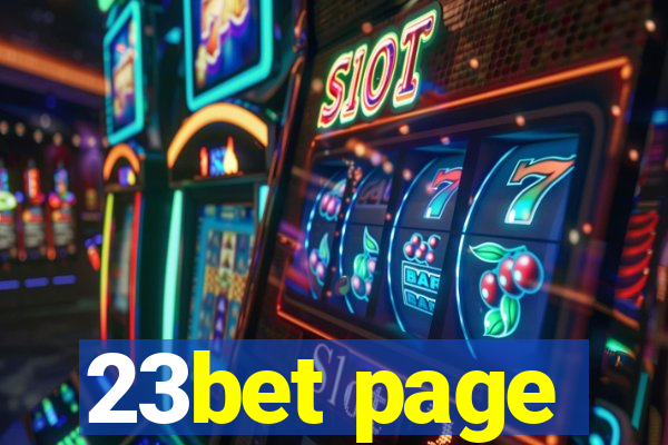 23bet page