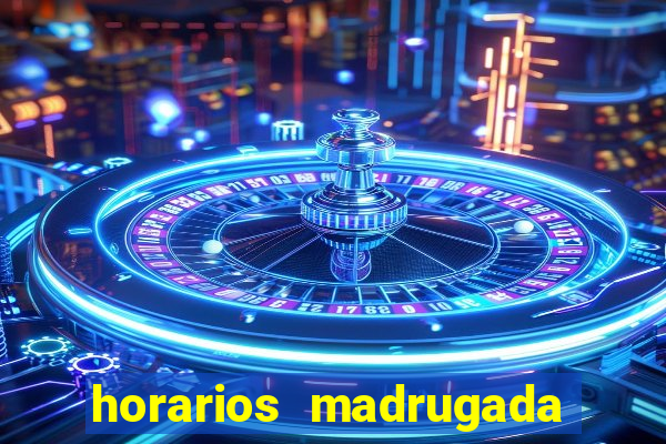 horarios madrugada fortune tiger