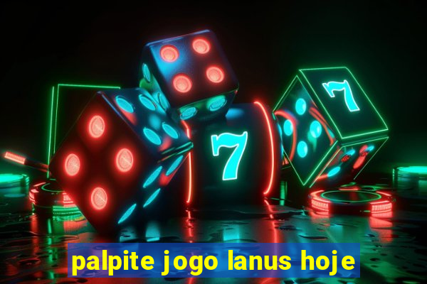 palpite jogo lanus hoje