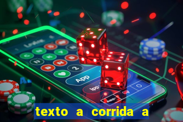 texto a corrida a lagarta lili