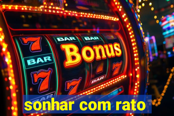 sonhar com rato