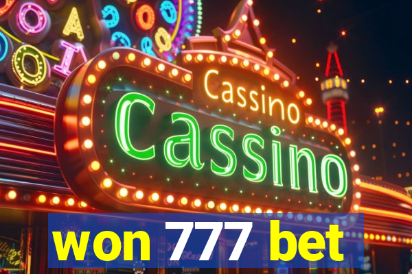 won 777 bet