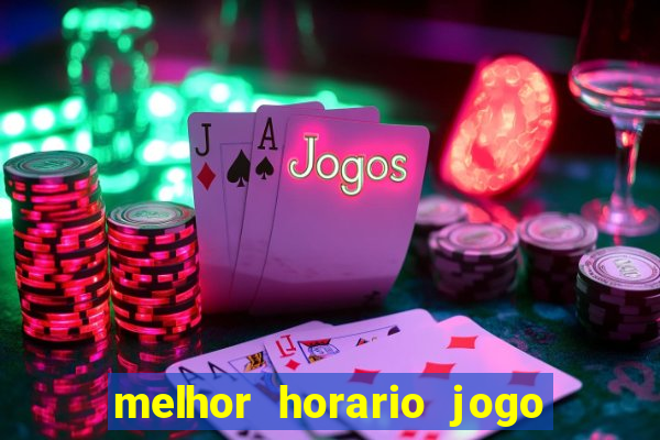 melhor horario jogo fortune rabbit