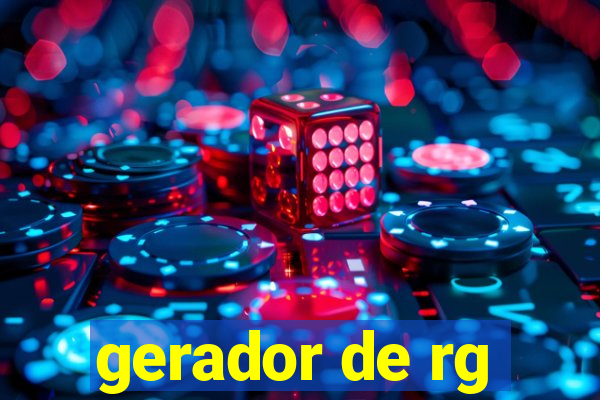 gerador de rg