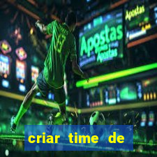 criar time de futebol simulador