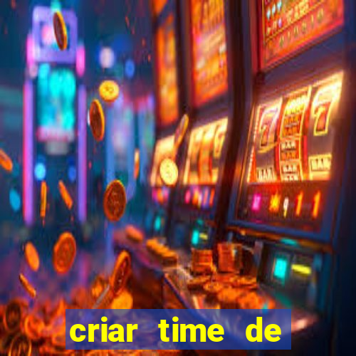 criar time de futebol simulador