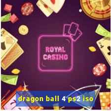 dragon ball 4 ps2 iso