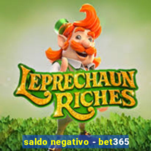 saldo negativo - bet365