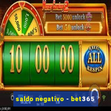 saldo negativo - bet365