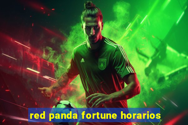 red panda fortune horarios