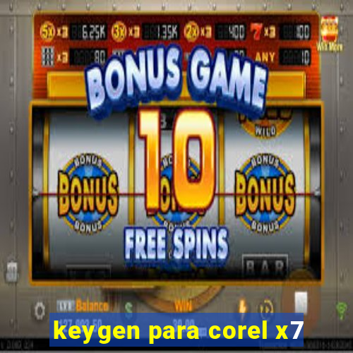 keygen para corel x7