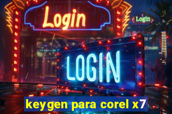 keygen para corel x7