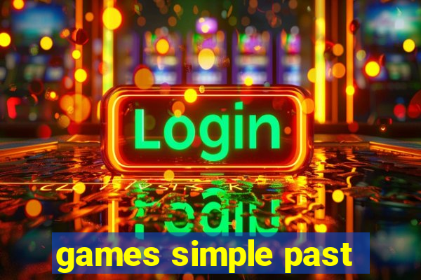 games simple past