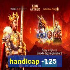 handicap -1.25