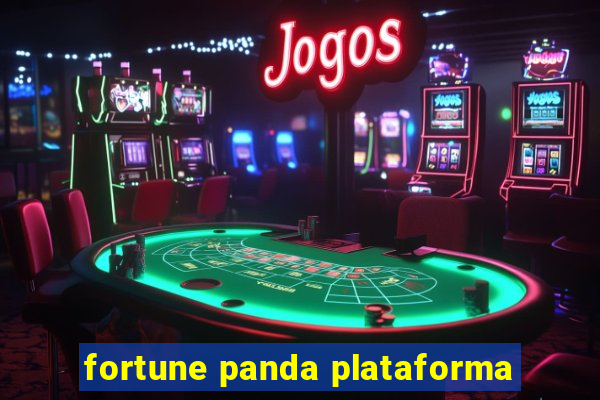 fortune panda plataforma