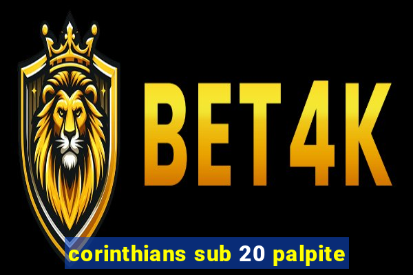 corinthians sub 20 palpite