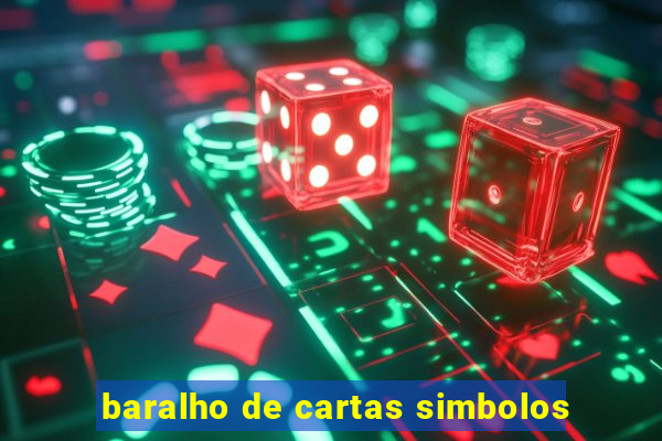 baralho de cartas simbolos