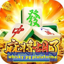 whisky pg plataforma