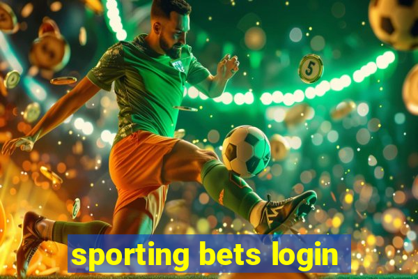 sporting bets login