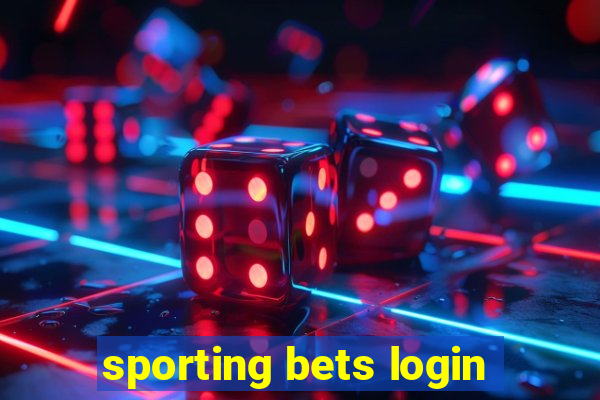 sporting bets login