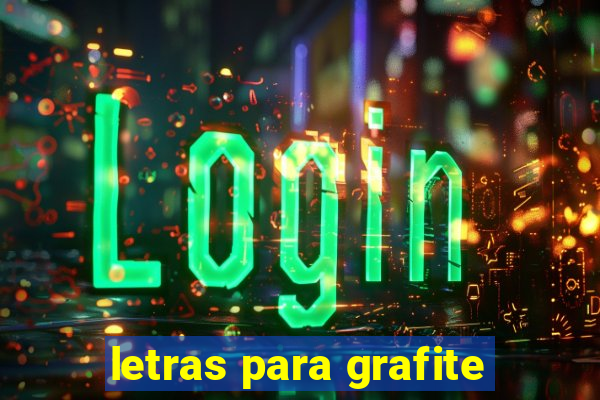 letras para grafite