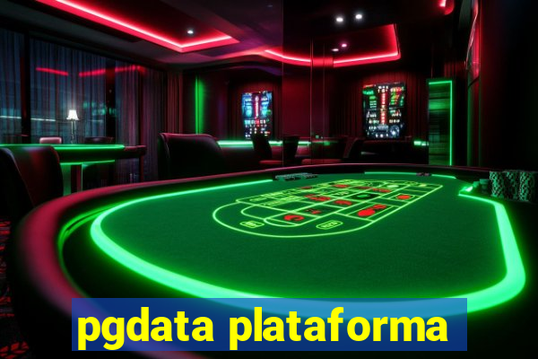 pgdata plataforma