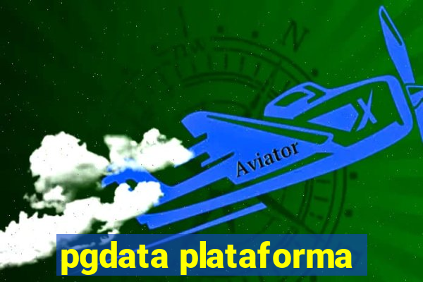 pgdata plataforma