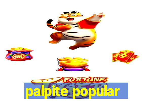 palpite popular