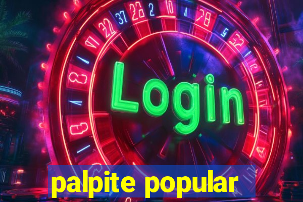 palpite popular