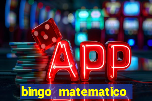 bingo matematico para ensino medio