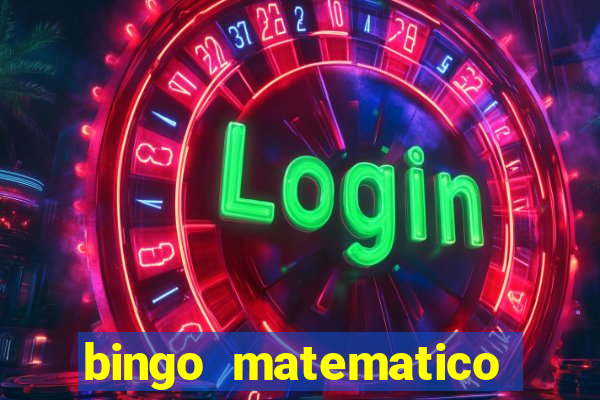 bingo matematico para ensino medio