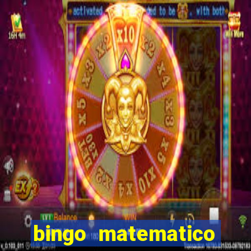 bingo matematico para ensino medio