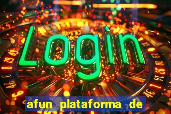 afun plataforma de jogos para ganhar dinheiro