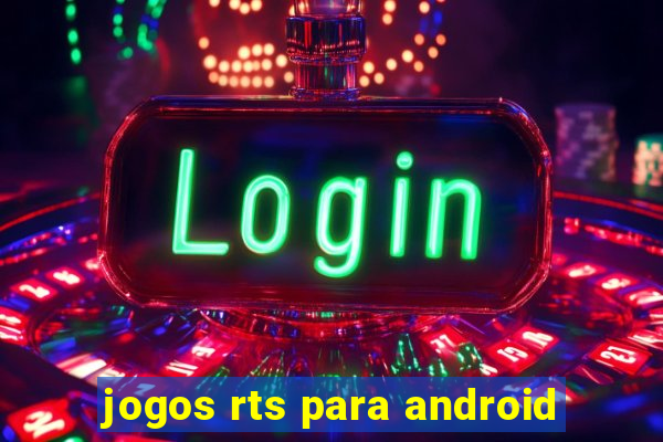 jogos rts para android