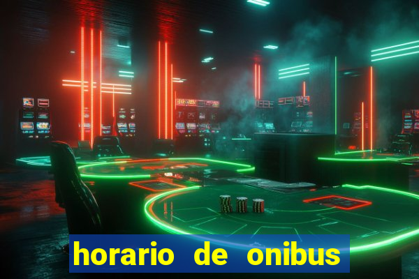 horario de onibus rio pardo rs