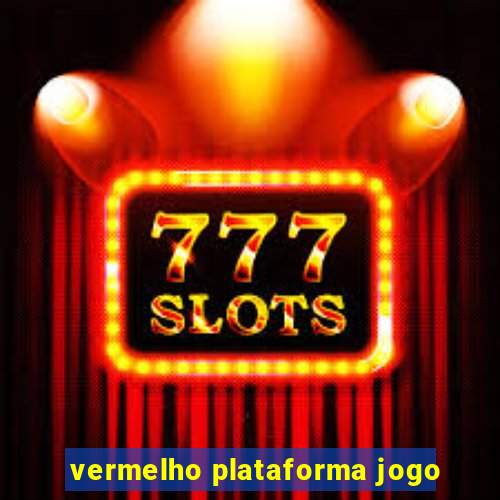 vermelho plataforma jogo