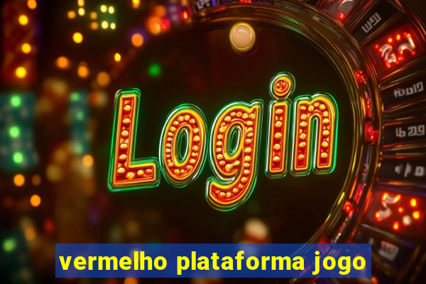 vermelho plataforma jogo