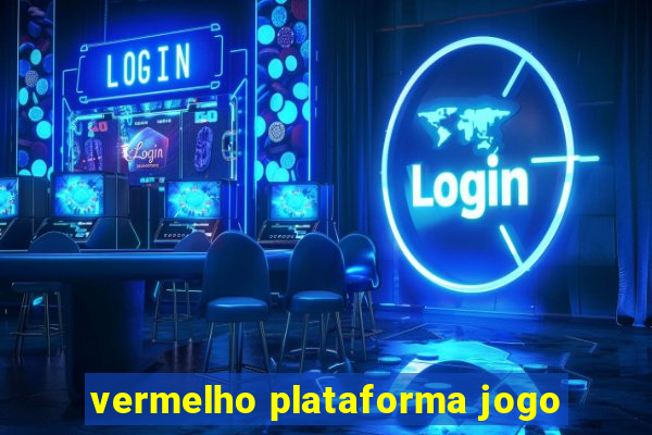 vermelho plataforma jogo