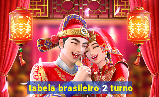 tabela brasileiro 2 turno