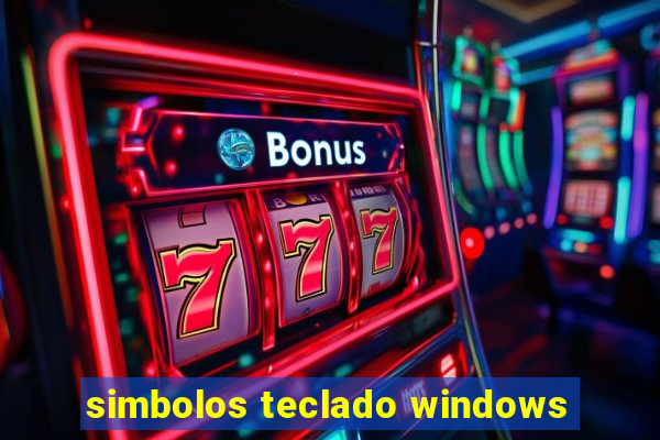 simbolos teclado windows