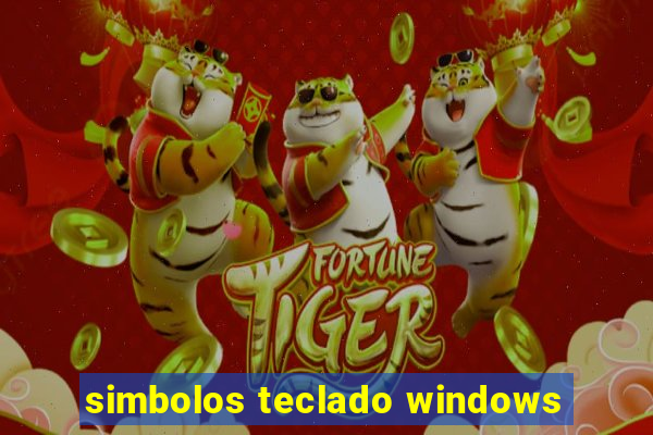 simbolos teclado windows