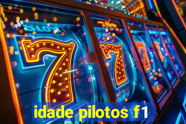 idade pilotos f1