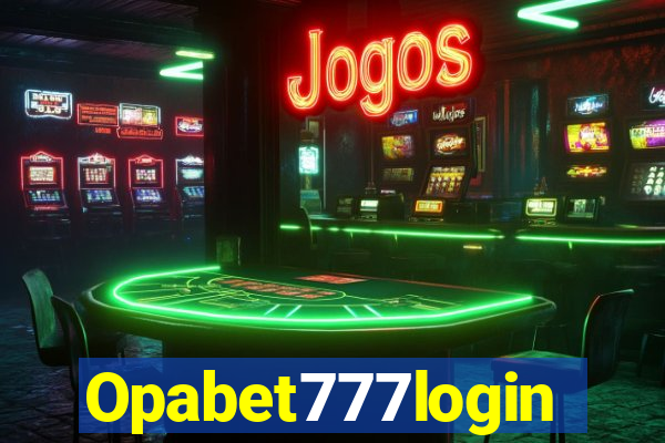 Opabet777login