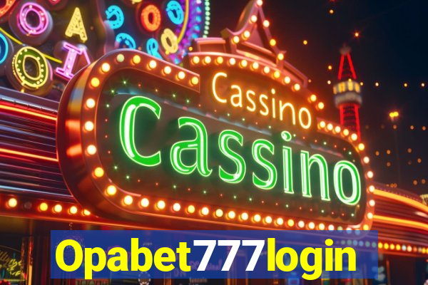 Opabet777login