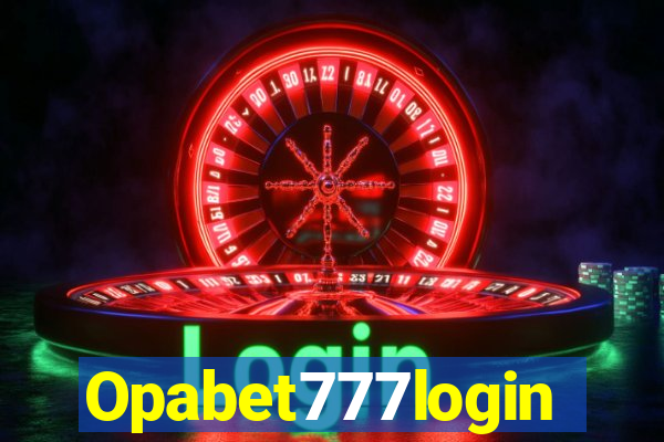 Opabet777login