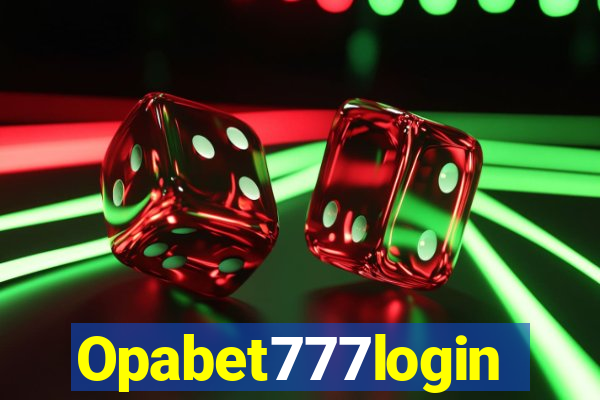 Opabet777login