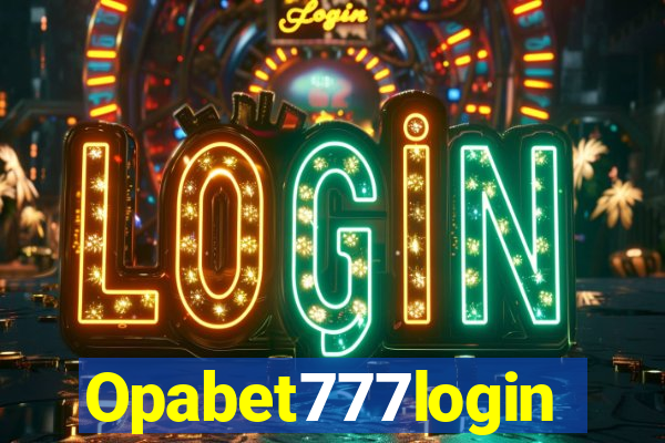 Opabet777login