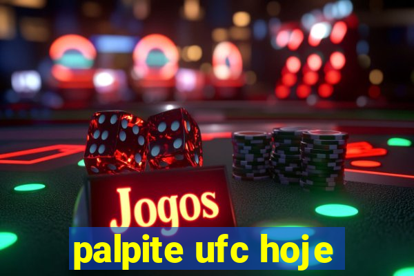 palpite ufc hoje