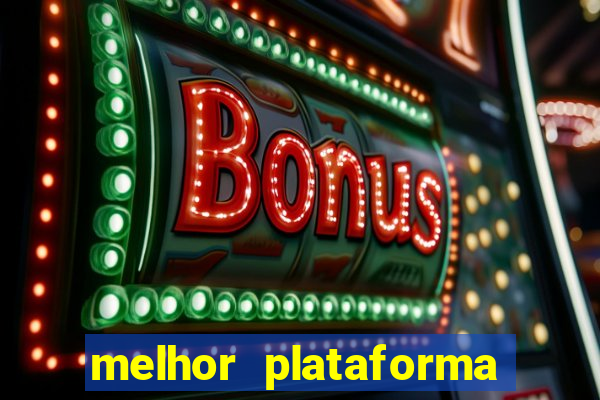 melhor plataforma pagante fortune tiger